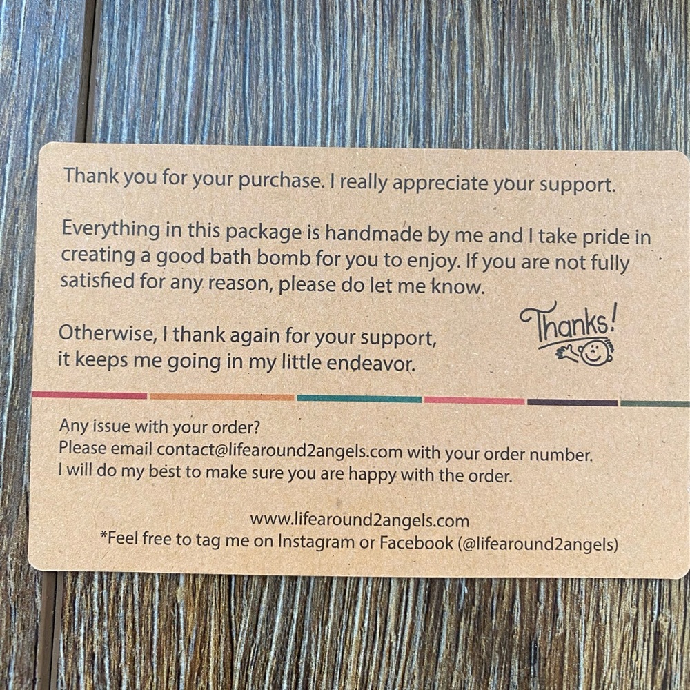 Last chance - Life around 2 angels boutique bath bombs 12 - Picture 4 of 5